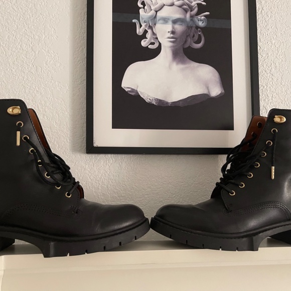 Coach Leather Ankle boots - Picture 2 of 2